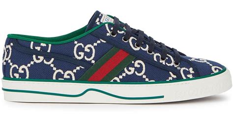 vintagenavy b ue gucci trainers|Women's Gucci Re.